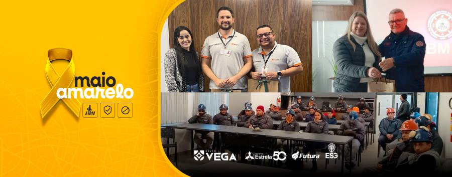 Grupo Vega promove ações de conscientização no Maio Amarelo
