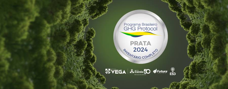 Grupo Vega conquista Selo Prata do Programa Brasileiro GHG Protocol